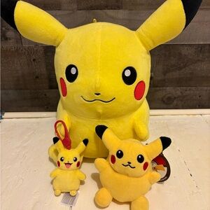 Pokémon Pikachu Bundle of 3